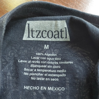 T-Shirt innen made in Mexico